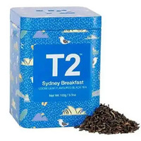 澳洲 T2 悉尼早餐茶 散装红茶叶 限量罐装100g