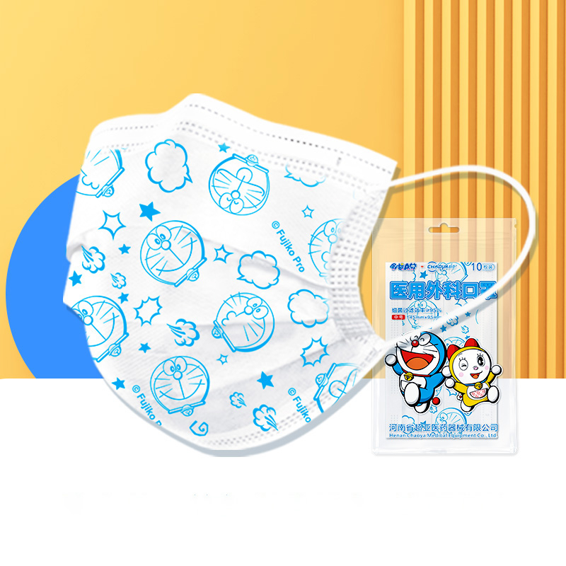 超亚哆啦A梦IP联名医用外科儿童口罩