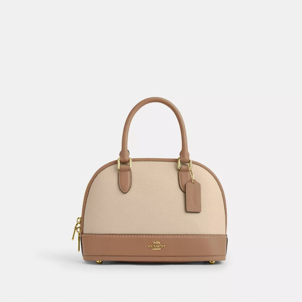 coach sabrina satchel bag in colorblock CAM56-SVXUS