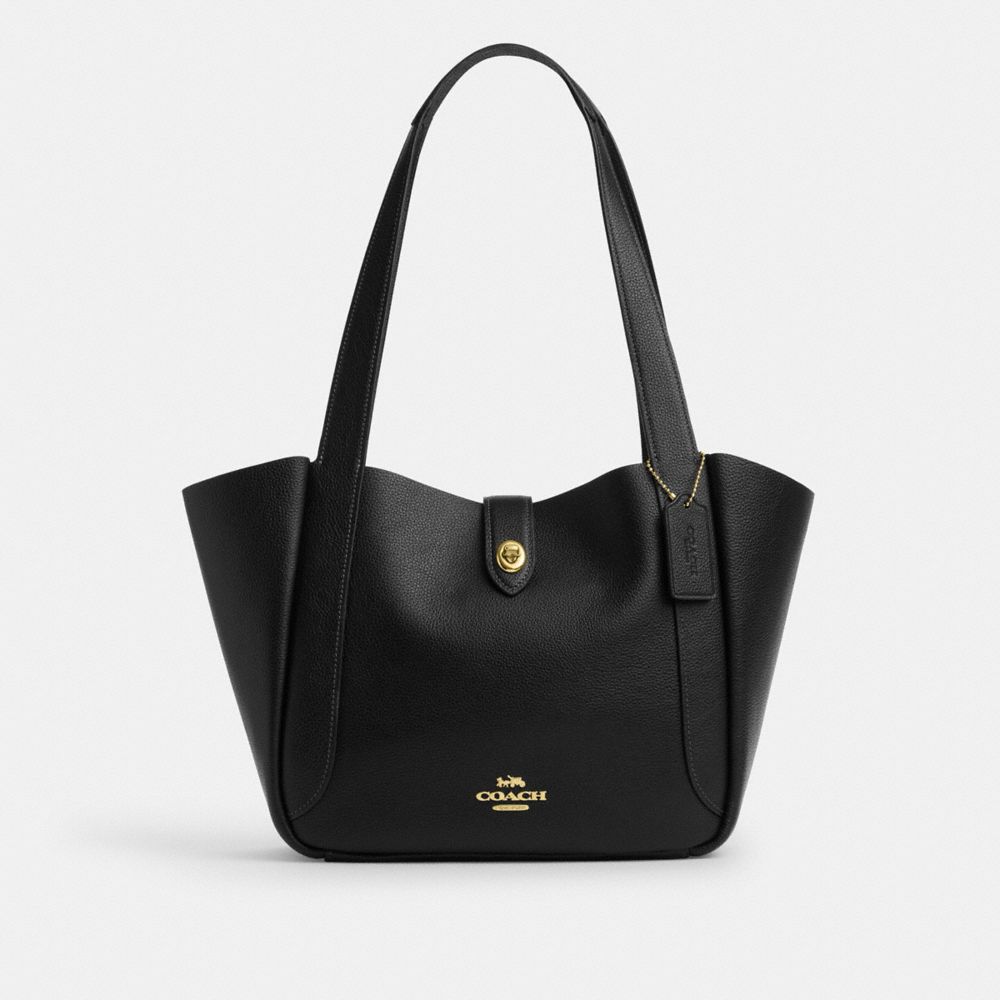 coach hadley turnlock tote bag CAL17-IMBLK