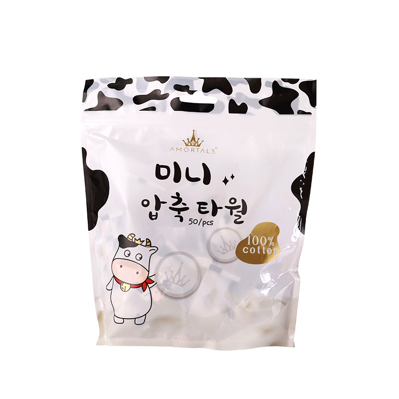 尔木萄小奶片压缩毛巾50粒