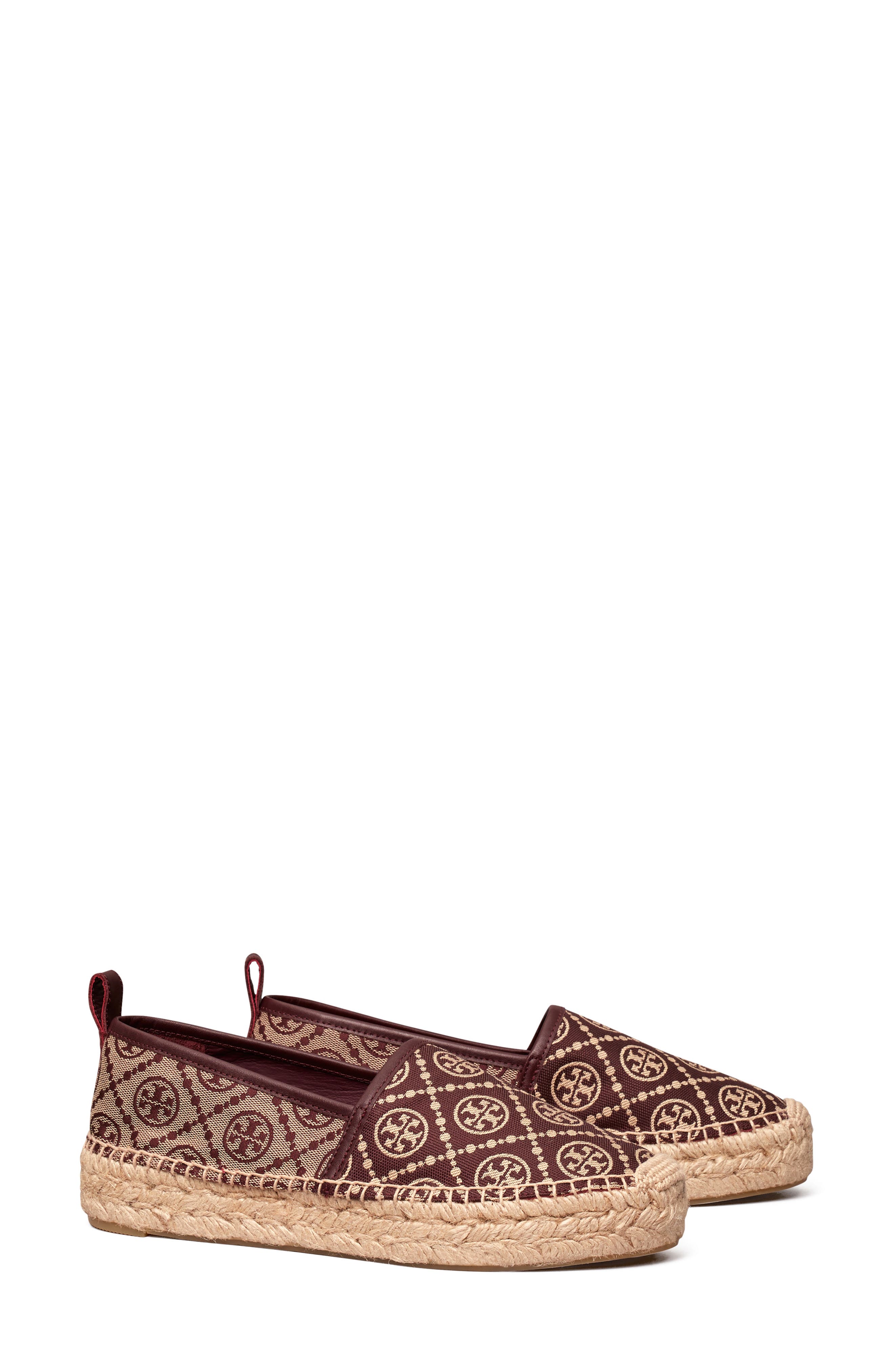 Tory Burch T Monogram Platform Espadrille