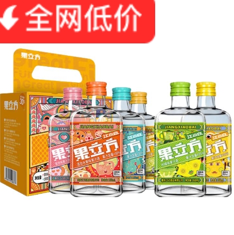 江小白果立方果汁酒6瓶装，Plus会员到手价59.15元