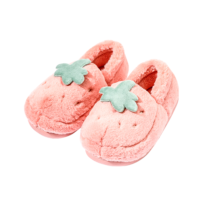 miniso名创优品水果造型全包棉拖鞋