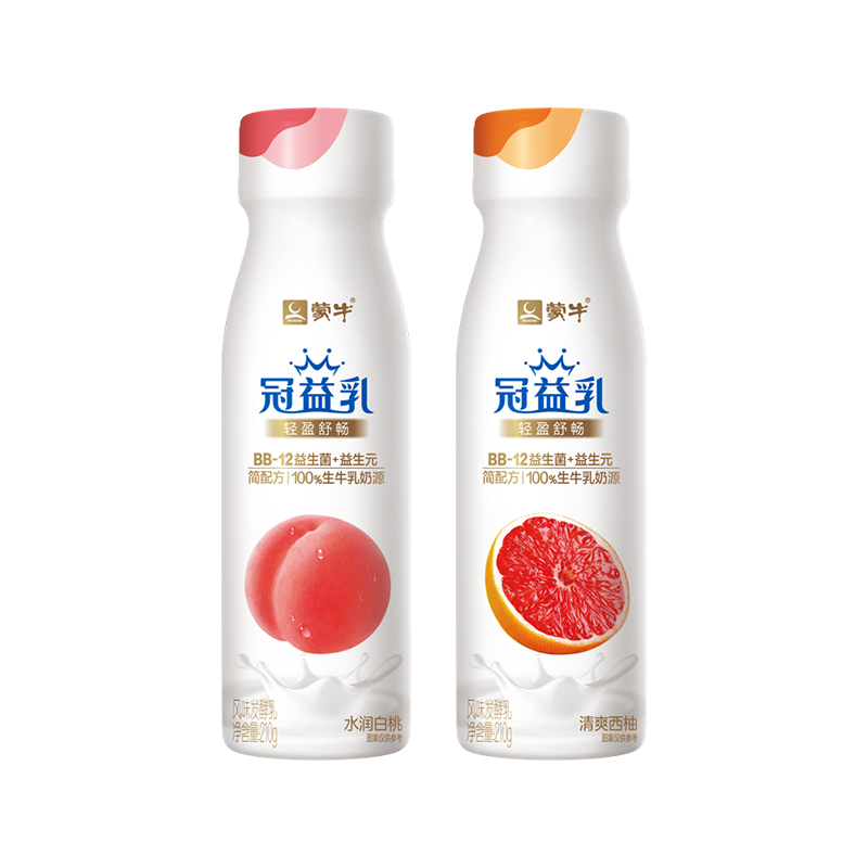 【蒙牛】冠益乳营养酸奶210g*9瓶