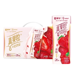 39.8元！蒙牛真果粒草莓250g×12盒*2件