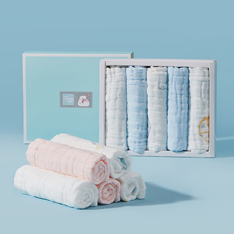 gb好孩子超软纱布口水巾