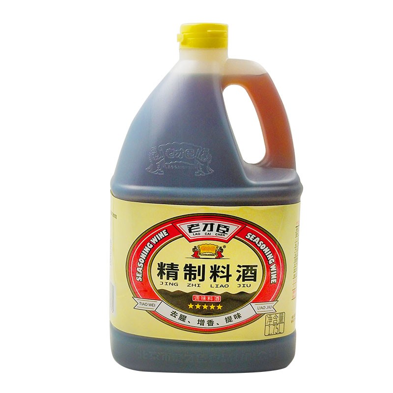 【JD旗舰店】老才臣 精制料酒1.75L 黄酒料酒