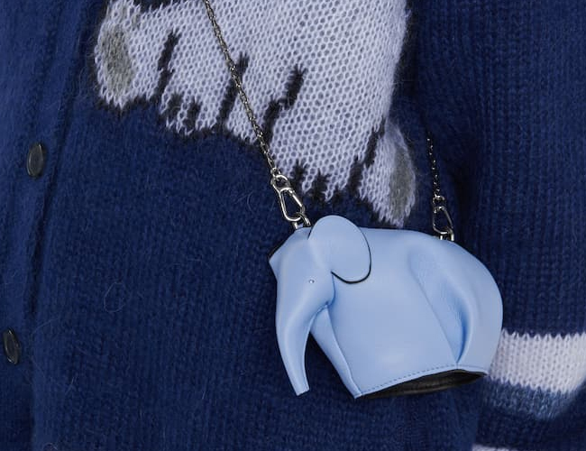 loewenano蓝色小象包