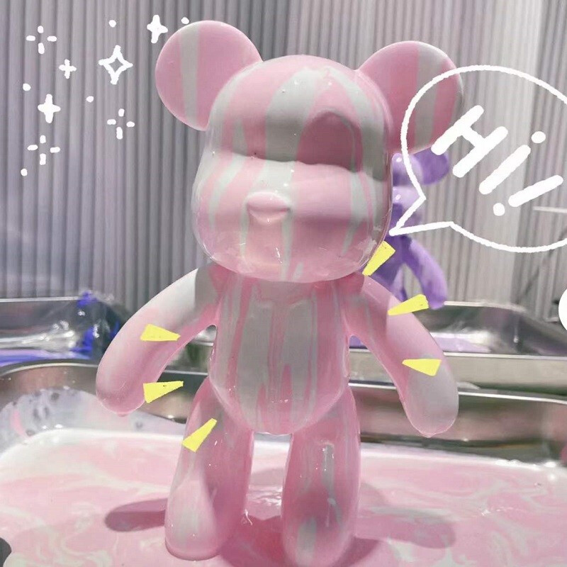 手工制作暴力熊DIY创意摆件