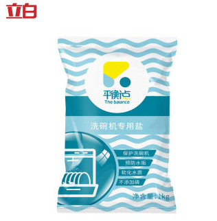 15.25元！立白 洗碗机专用软水盐1kg*3+湿厕纸10片
