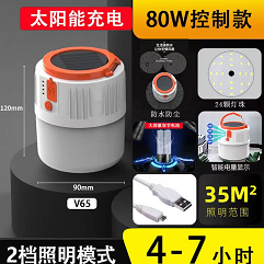 16.86元包邮！太阳能充电灯