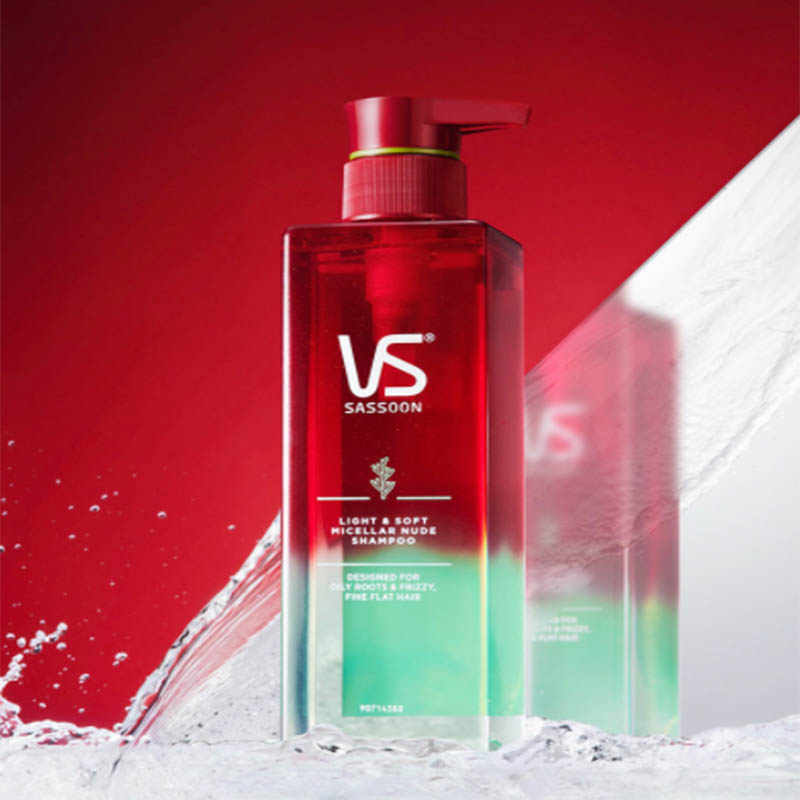 VS沙宣无硅油洗发水500ml*2瓶