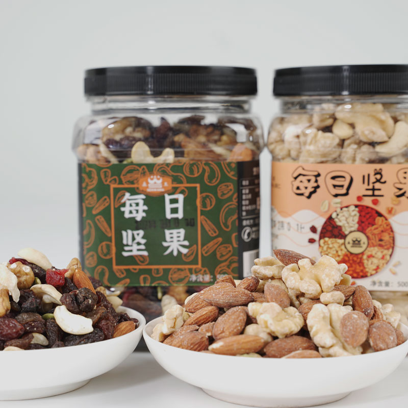 【森王】大罐装混合口味每日坚果500g