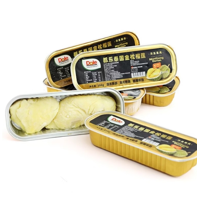 69.9元包邮！都乐泰国金枕榴莲肉 拍1共发5盒