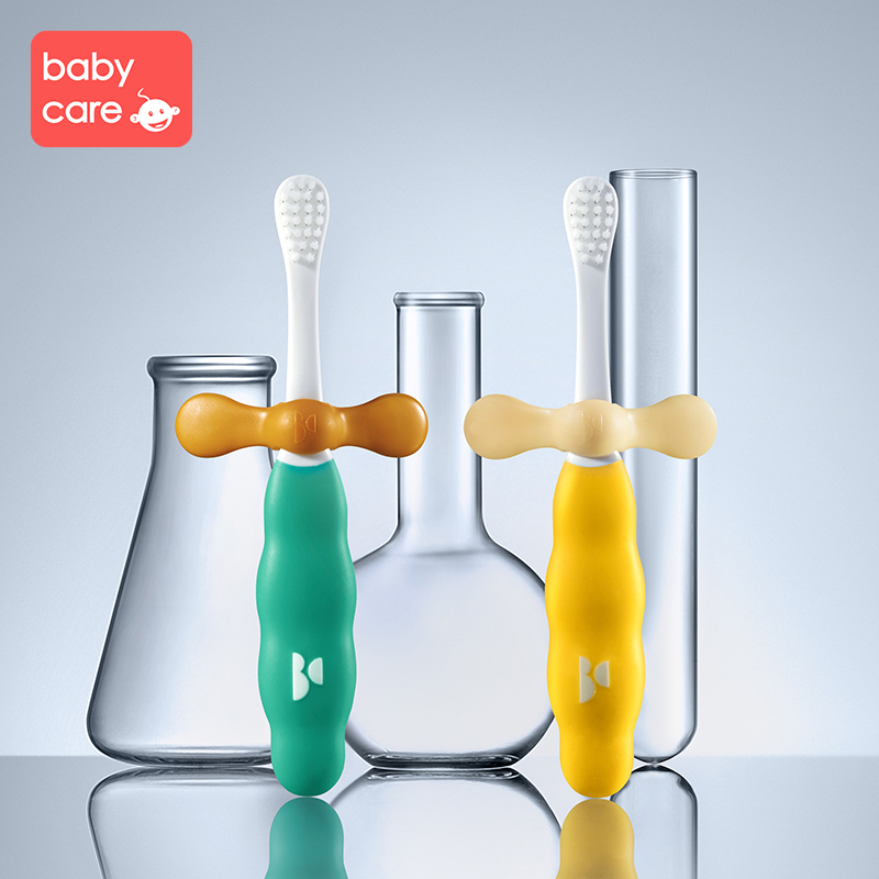 【babycare】婴儿童乳牙软毛牙刷【2支装】