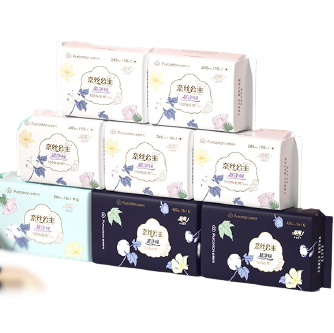 全棉时代奈丝公主卫生巾超薄纯棉