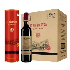 218元包邮！长城（great wall）精选级 解百纳干红葡萄酒 750ml*6瓶