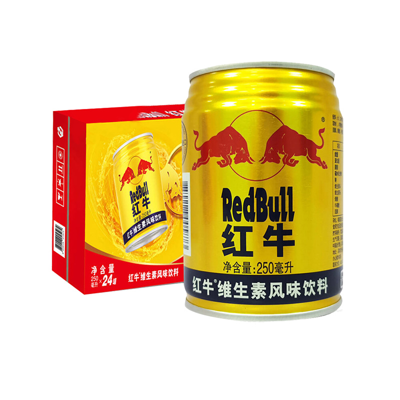 红牛维生素风味饮料250ml*24罐/箱