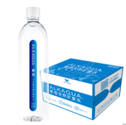 45.8元！统一 爱夸 长白山天然矿泉水 570ml*30瓶装+食盐500g