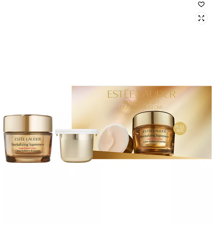 送护肤6件套+彩妆3件套+正装眼霜！Estée Lauder 雅诗兰黛智妍紧塑面霜正装+替换装礼盒