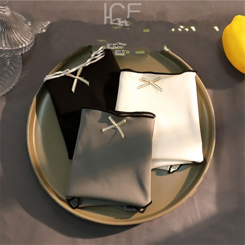 可签到！无痕冰丝内裤女士纯棉内裤1条