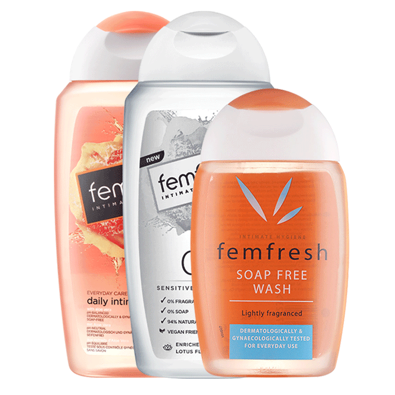 明星推荐英国芳芯女性私处清洗护理液3瓶装