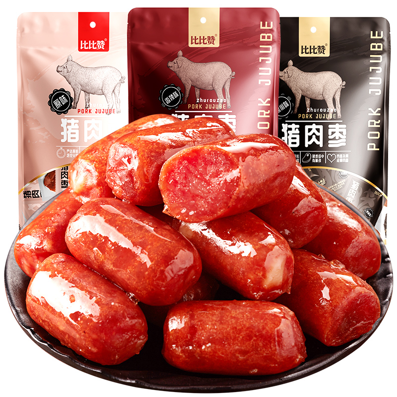 比比赞碳烤小香肠200g24小包