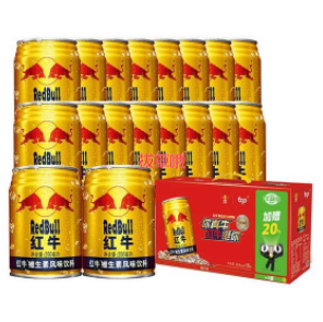 78.8元包邮！红牛维生素风味饮料250ml*18罐