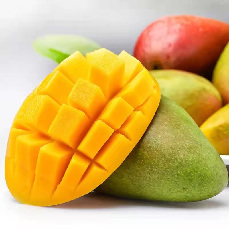 可凑单【3斤装】海南贵妃芒果新鲜水果