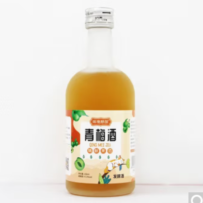 39元包邮！青梅酒微醺12度330ml*4瓶（含赠）