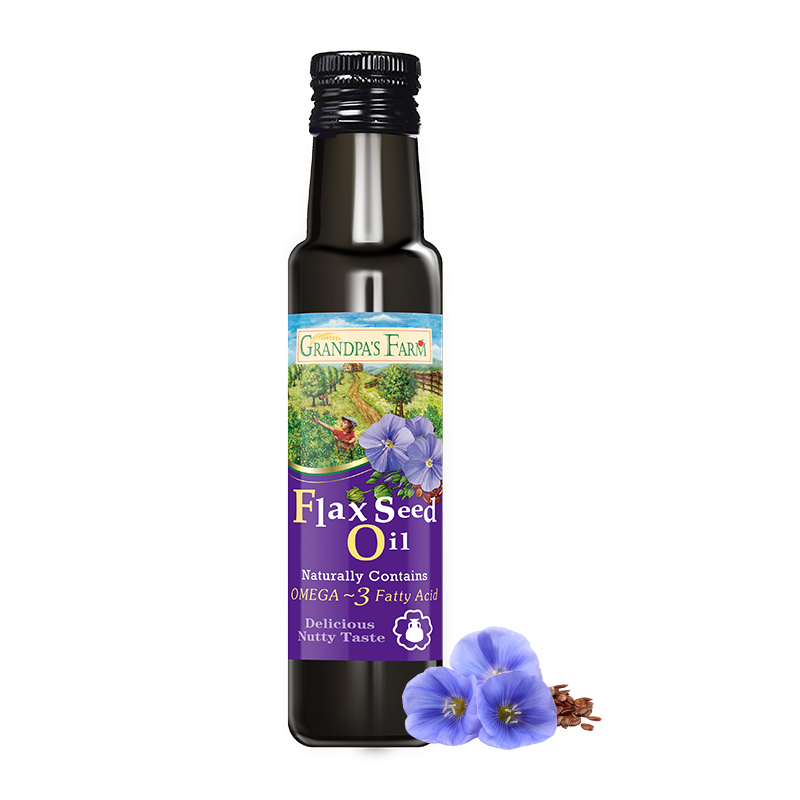 爷爷的农场亚麻籽油100ML*1瓶
