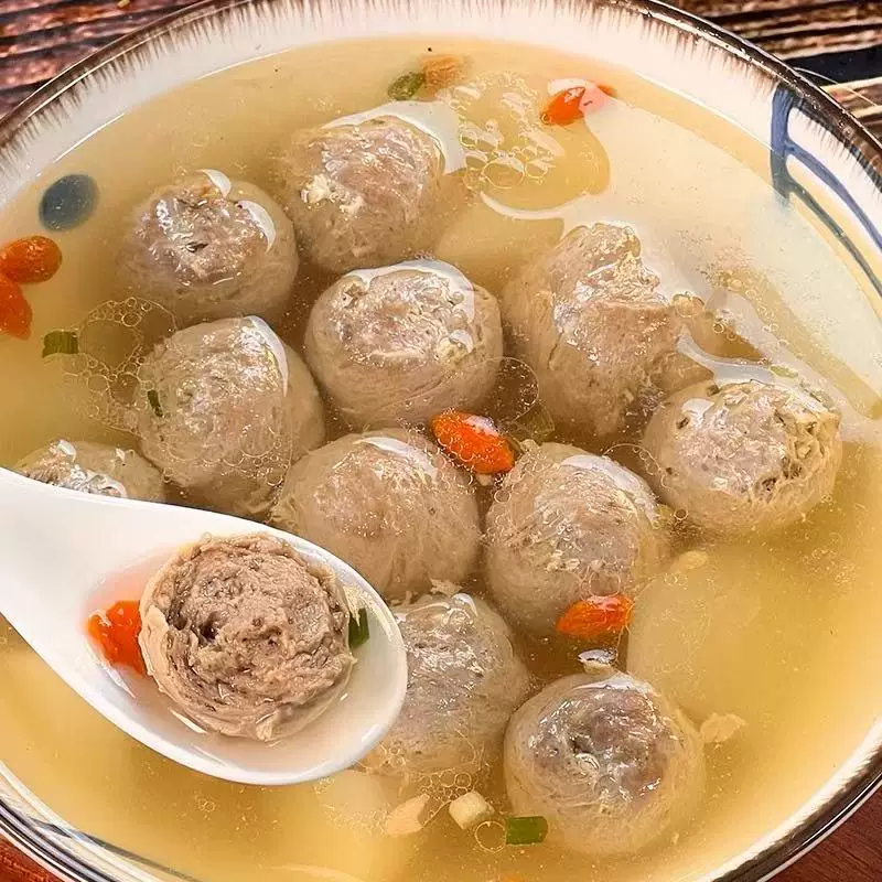 潮仙翁手打牛肉丸 厂家直发包邮