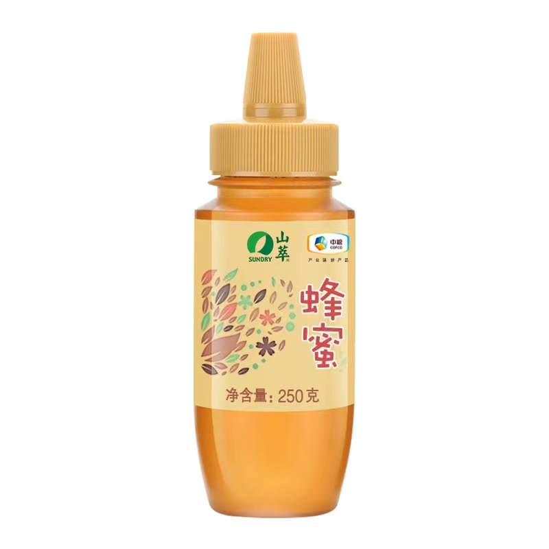 【中粮~山萃】百花蜂蜜250g