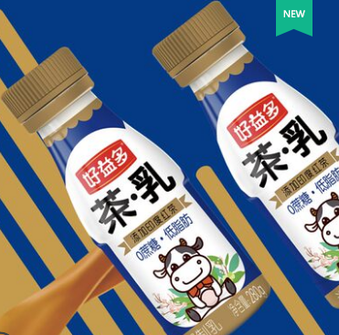 29.9元包邮！好益多 茶乳零蔗糖饮品原味280g*12瓶