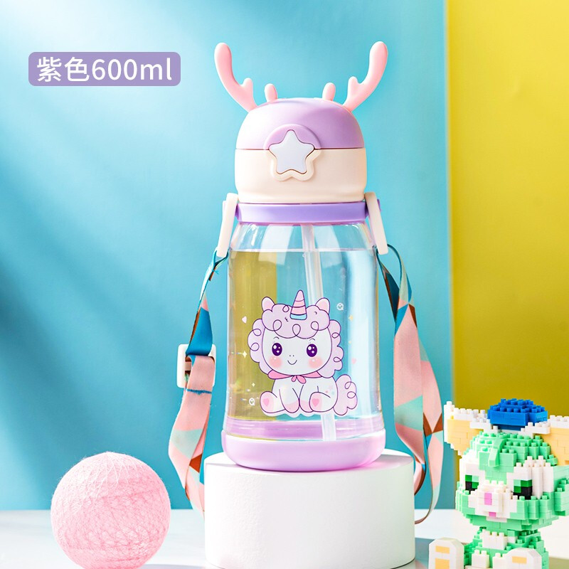  【亏本冲量】天喜(TIANXI) 儿童宝宝水杯 600ml