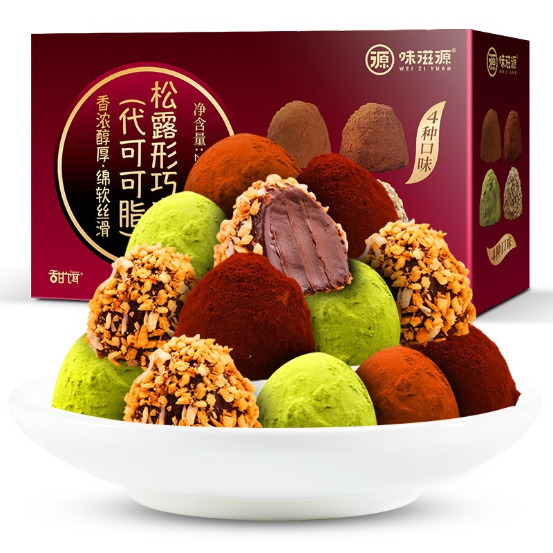 味滋源松露巧克力 4种口味 24颗