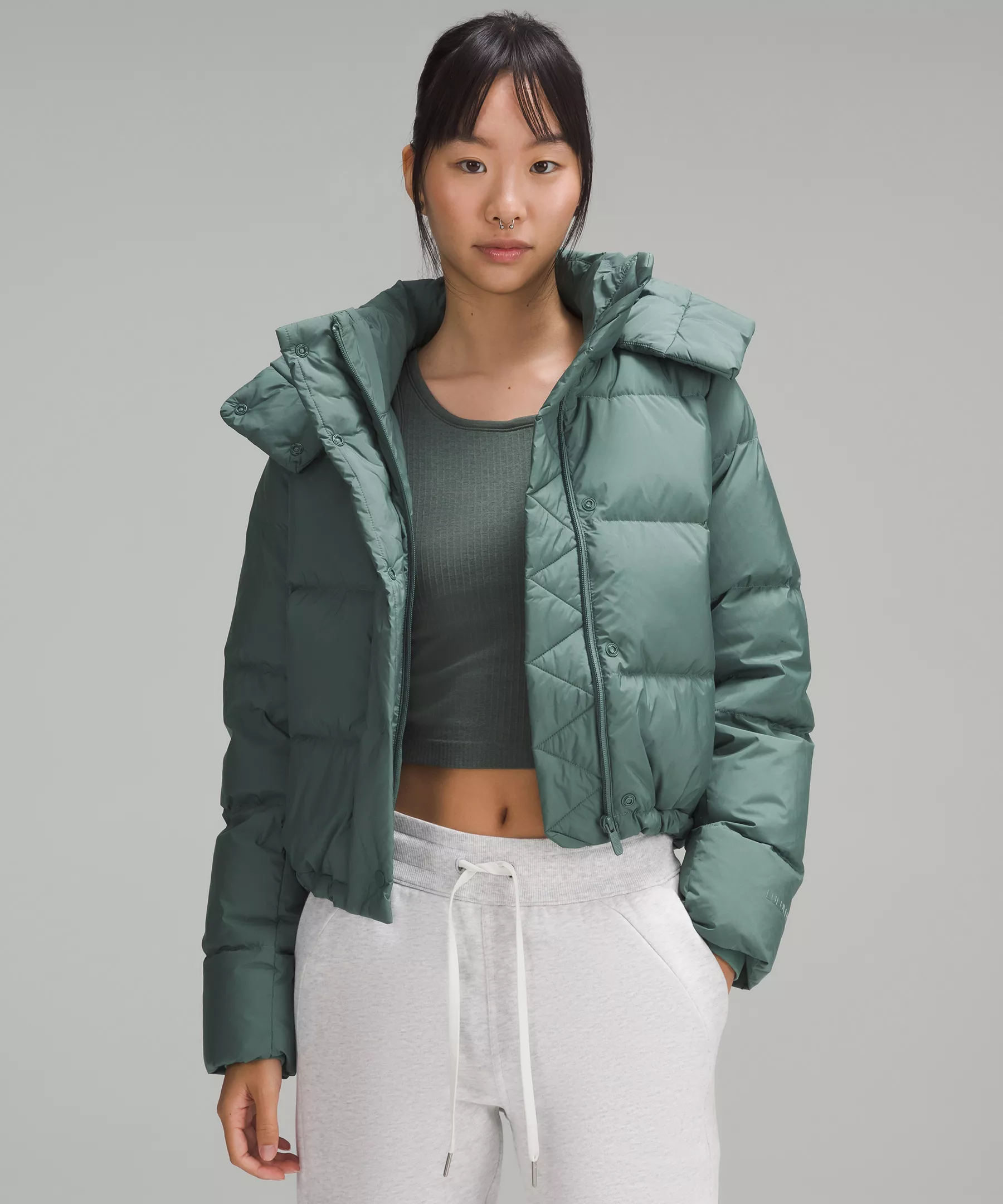 Lululemon Wunder Puff 600-Down-Fill Cropped Jacket