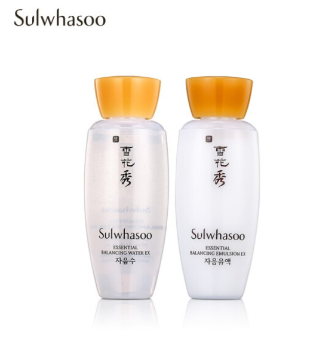 45.99元包邮！雪花秀 润养水30ml+润养乳30ml