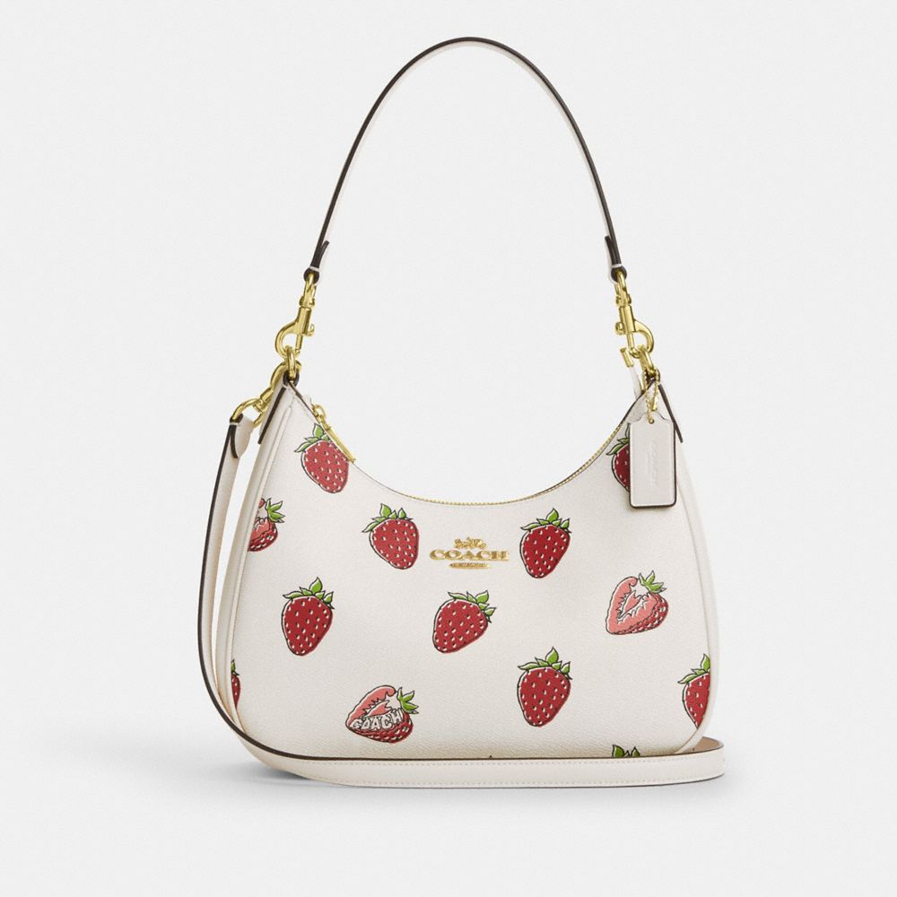 coach teri hobo bag with strawberry print CAL67-IMCAH