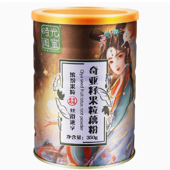 6.8元！奇亚籽果粒藕粉【350g】*1罐（凑单包邮）