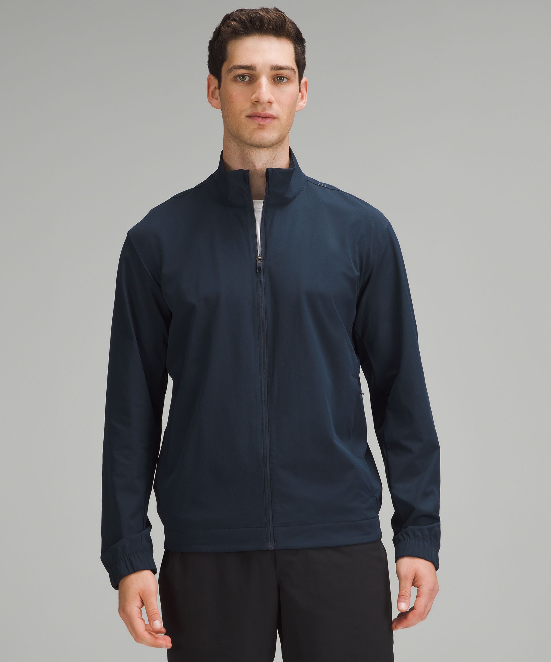 Lululemon Zeroed In Track 男士夹克 True Navy S