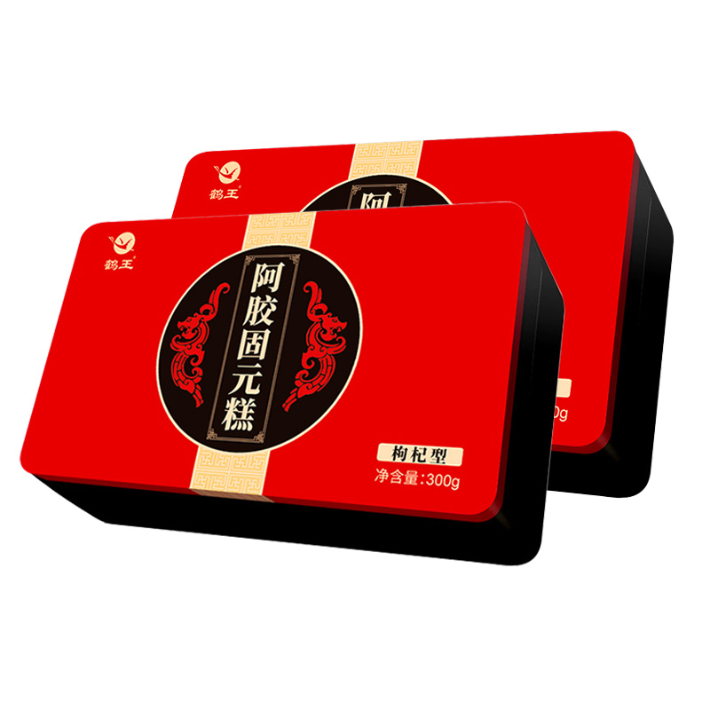 【鹤王】红枣枸杞阿胶固元糕300g*2