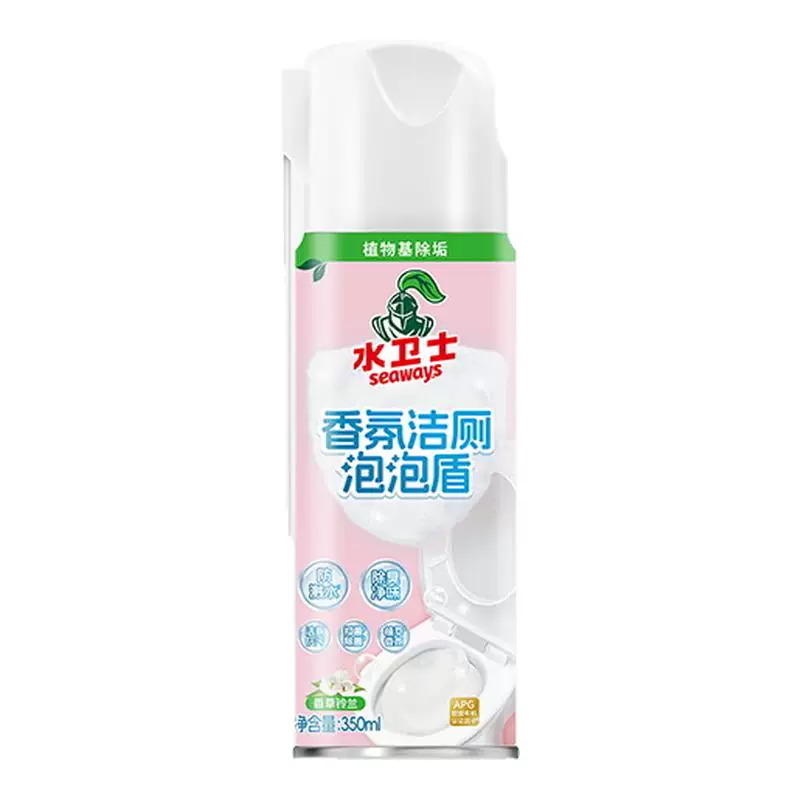 水卫士香氛洁厕泡泡盾马桶清洁剂350ml*2