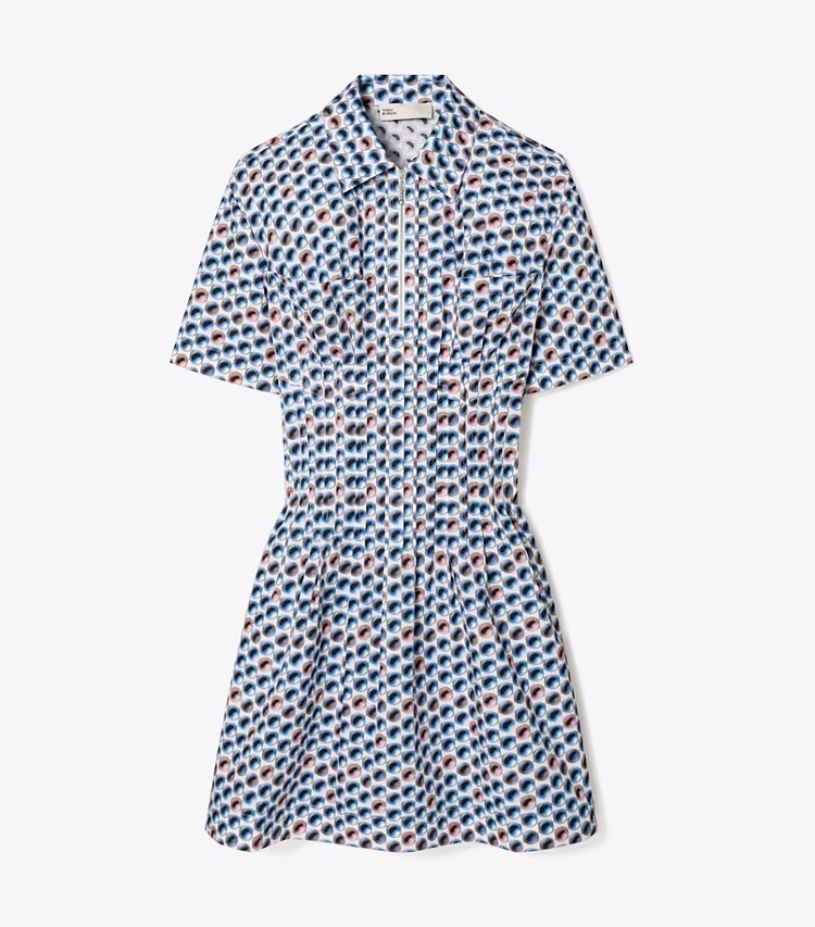 Tory Burch-Cotton poplin-Dress-Burch-Cotton