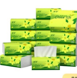 7.5元包邮！纸望 4层加厚抽纸*8包