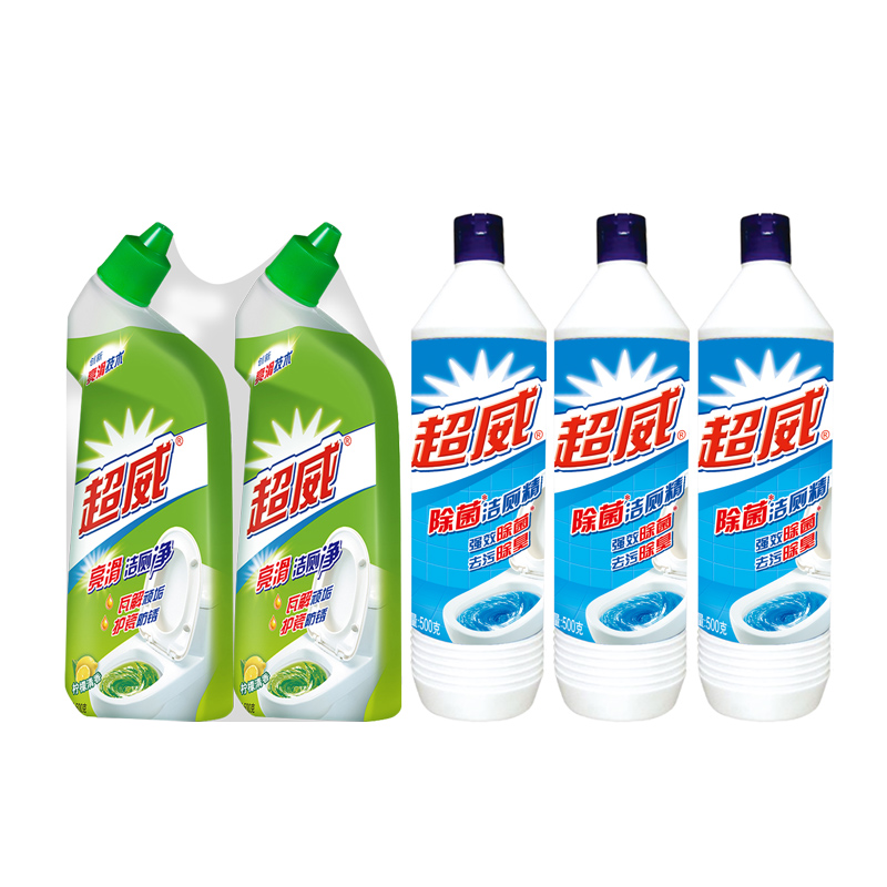 【贝贝健】超威洁厕液500ml*5瓶