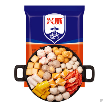 79元包邮！兴威 合家乐火锅丸子1000g*5件