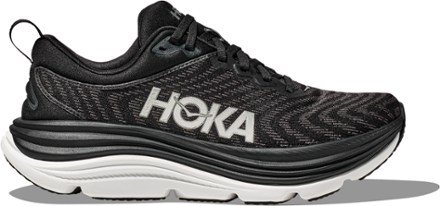 HOKA Gaviota 5女士跑鞋 Black/White 11
