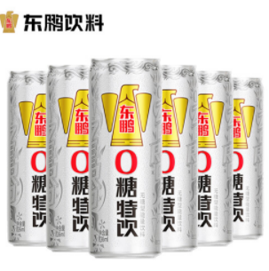 【有券的上】14.72！东鹏 特饮东鹏0糖无糖型能量饮料335ml*6罐（需凑单 付35.34元）